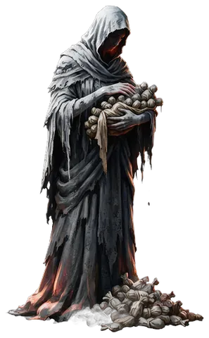 Ossuara, Mutter der Asche